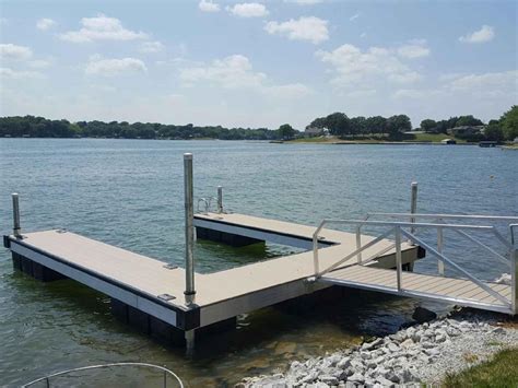 Lockdry® Aluminum Boat Dock Decking Flotation Systems Aluminum Boat Docks