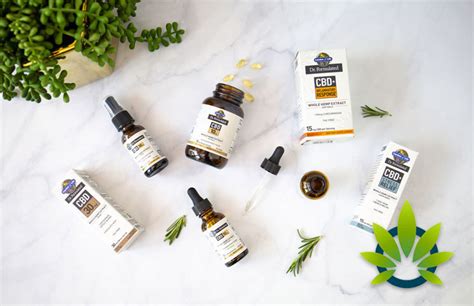 Garden Of Lifes New Line Of Cbd Products Drops Softgels And Spray
