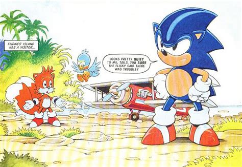 Flickies Island Story Sonic The Comic Wiki Fandom Powered By Wikia