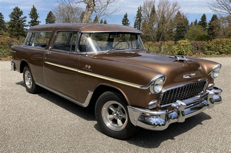 1955 Chevrolet Bel Air Nomad 4 Speed For Sale On Bat Auctions Sold