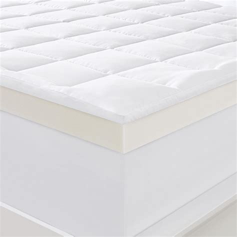 Sleep soundly with a quality mattress from sears. Serta 4" Pillow-Top and Memory Foam Mattress Topper - Twin ...