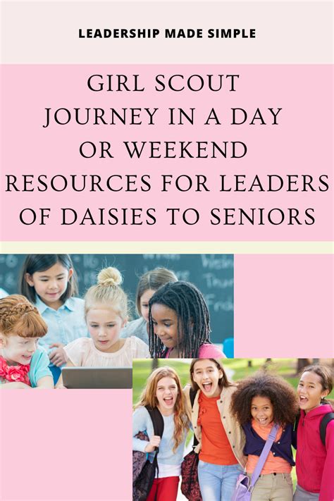 Girl Scout Journey In A Day Or Weekend Resources For Leaders Of Daisies