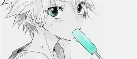 Anime Guy Eating Ice Cream Anime Manga Anime