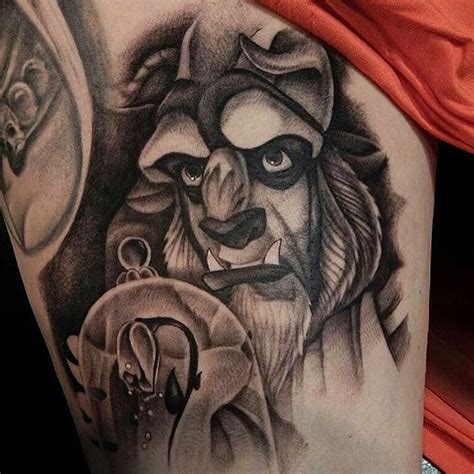 Here you will find best photos of beasts tattoos, tips for those, who thinks about making it, pros and cons, meanings and free designs! Inked Disney on Instagram: "Amazing Beast piece done by @papadingtattoo #inkeddisney" | Beauty ...