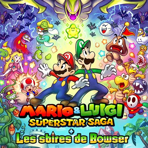 Mario And Luigi Superstar Saga Les Sbires De Bowser Nintendo 3ds