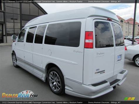 Summit White 2012 Chevrolet Express 1500 Awd Passenger Conversion Van