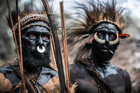 Papua New Guinea Hewa Tribe From Hela Province ∞ Anywayinaway