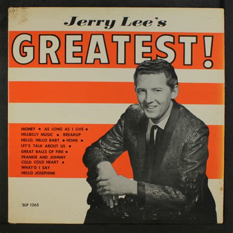 jerry lee lewis jerry lee s greatest lp sun records