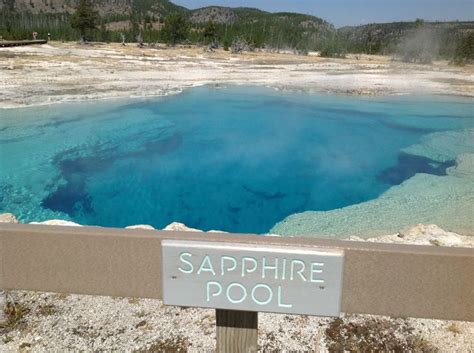 Sapphire Pool Yellowstone National Park Pool National Parks