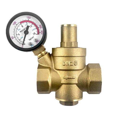 Buy Qwork Rv Water Pressure Regulator Brass Adjustable Pressure