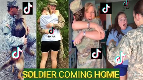 tik tok soldier coming home youtube
