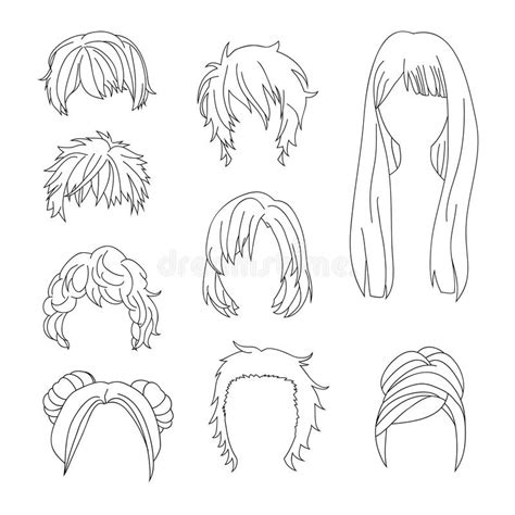 Maybe you would like to learn more about one of these? Dessin Coiffure De Face | Coiffures Cheveux Longs