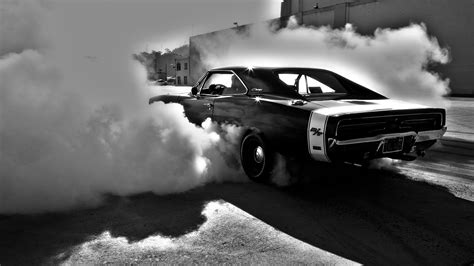 Muscle Cars Vehicles Burnout Dodge Charger Wallpaper 1600x900