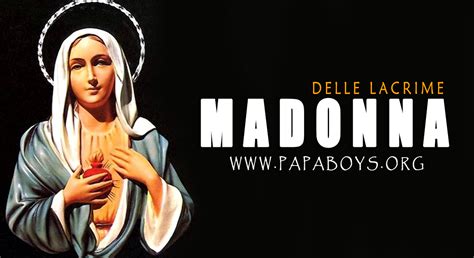Il Santo del giorno 29 Agosto Madonna delle Lacrime di ...