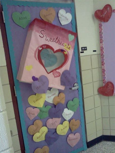 Valentines Door Butcher Paper School Door Decorations Valentine