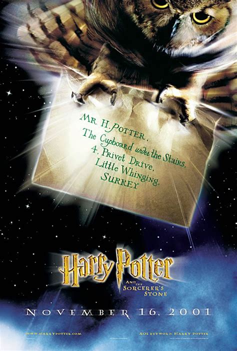 Harry Potter And The Philosophers Stone Teaser Poster Harry Potter