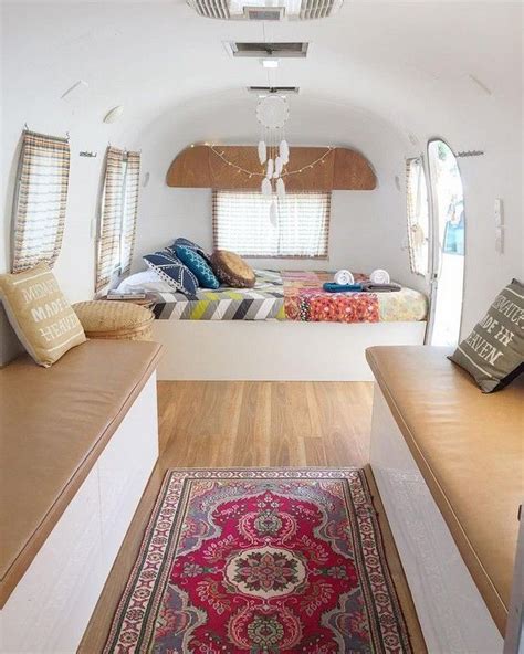 30 Awesome Luxurious Airstream Interior Ideas Vintage Caravan