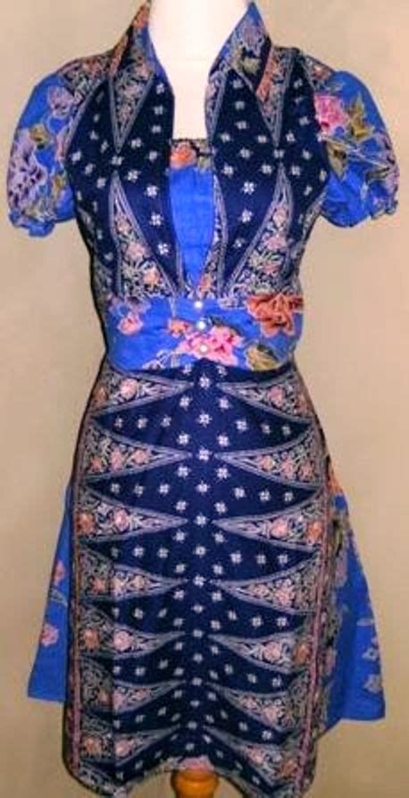 Indonesian Batik Dress Batik Tenunan