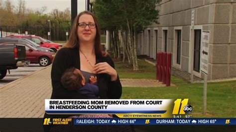 Breastfeeding Mother Ordered To Leave North Carolina Court Room Abc7 Chicago