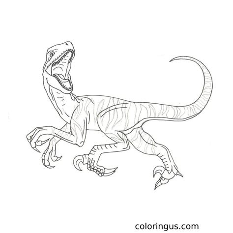 Jurassic World Free Printable Indoraptor Coloring Pages