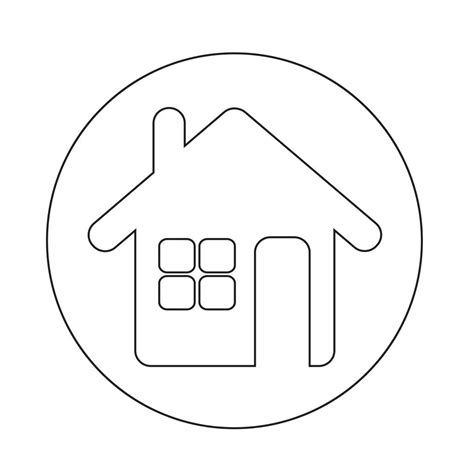 Real Estate House Icon 564152 Vector Art At Vecteezy