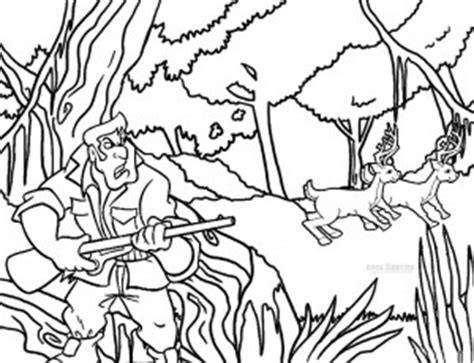 10 wildlife hunting coloring pages for your naughty kids. Printable Hunting Coloring Pages For Kids | Cool2bKids