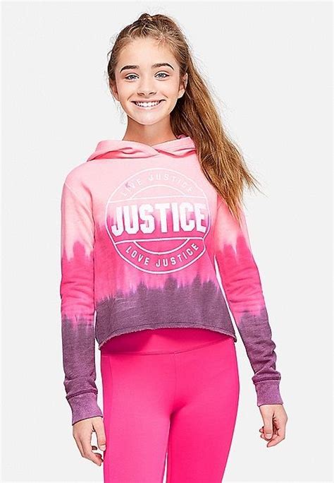 Dip Dye Logo Hoodie Justice Justice Clothing Outfits Justice Clothing Tween Outfits