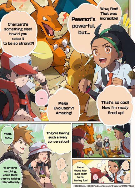 Special Pokémon Masters EX comic released featuring dialogue about