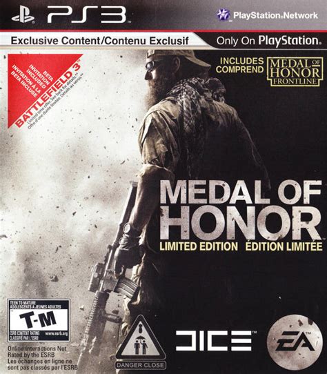Medal Of Honor Limited Edition Playstation 3 Game
