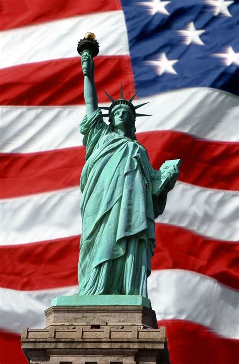 Symboles Américains De La Liberté Photo Stock Image Du Drapeau Libre