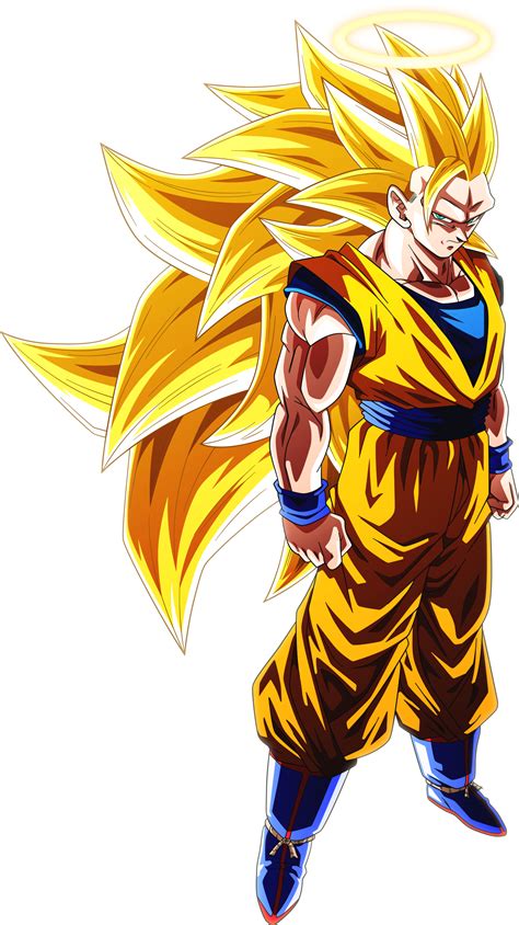 Goku Saiyan Yellow Hair Png Pnganime