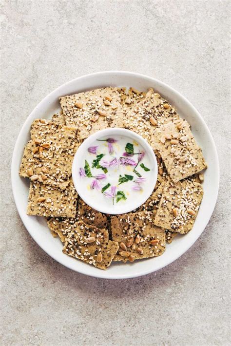 Gluten Free Oat Crackers