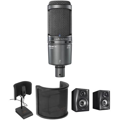 Audio Technica At2020usb Usb Microphone Kit With Reflection Bandh