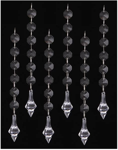 30pcs Acrylic Crystal Beads Garland Chandelier Hanging Wedding Party