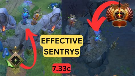 how to use sentrys and deward like a immortal warding spots and tips dota 2 patch 7 33c youtube