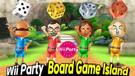 wii party board game island gameplay beef boss vs hiromasa vs yoko vs eddy master com wii