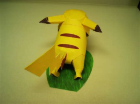 Nintendo Pokemon Papercraft Pikachu Ron Rementilla Flickr