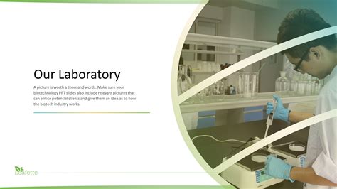 Modern Biotechnology Premium PowerPoint Template SlideStore