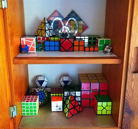 Colección De Cubos De Rubik Cubo Rubik Cubo Magico Cubos