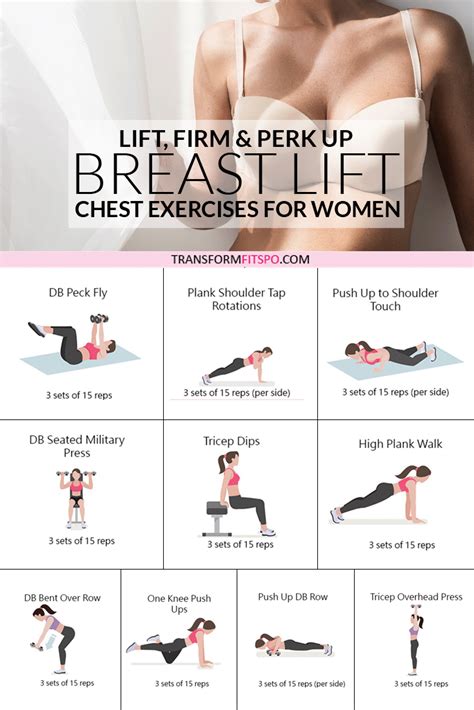 This Exercise Routine Will Perk Up Your Breasts Easily At Home No Equipment Needed For This