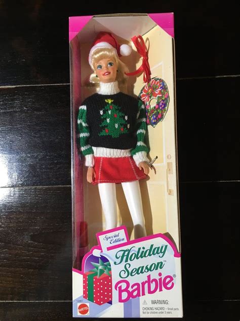 Holiday Season Barbie Doll The Best Barbie Dolls From The 90s
