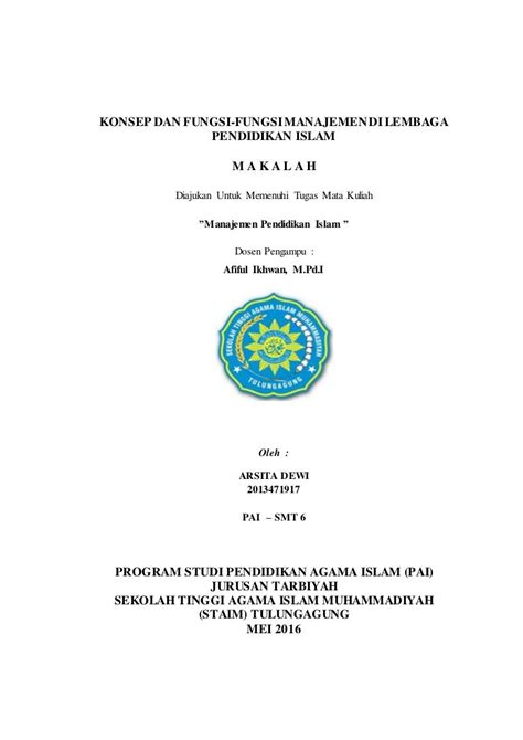 Contoh Proposal Bahasa Indonesia - Contoh AJa