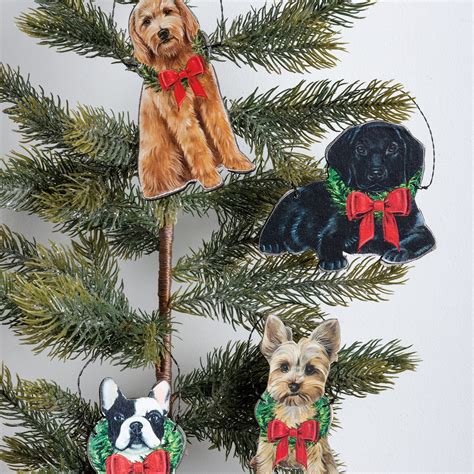 Want It All Dog Breed Christmas Ornaments Pet Collection