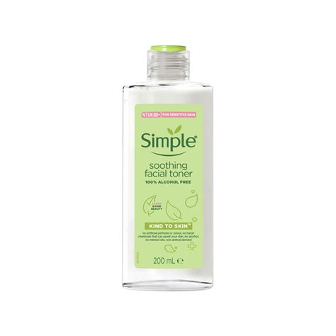 Simple Kind To Skin Alcohol Free Soothing Facial Toner The Uk Brands