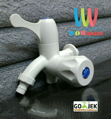 Bandingkan penawaran harga kran shower dari berbagai supplier terbaik. Jual Kran Air Cabang Double Plastik untuk Bidet Jet Shower ...