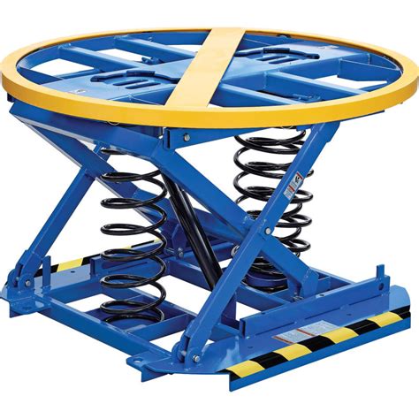 Spring Lift Tablelift Table With Rotary Plate
