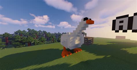 This Goose I Built On Minecraft Runtitledgoosegame