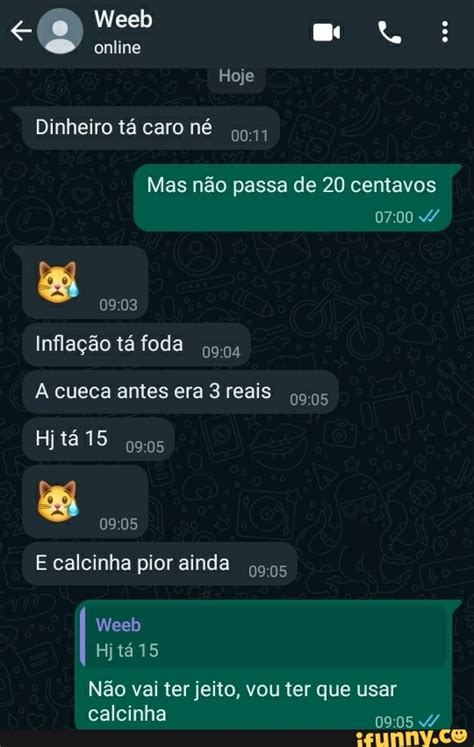 Weeb Online Hoje Dinheiro Tá Caro Né Mas Não Passa De 20 Centavos 0700