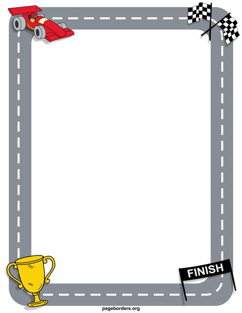 Race Track Border Clipart 10 Free Cliparts Download Images On