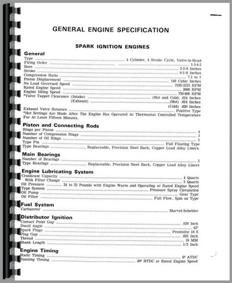 Case D188 Engine Service Manual